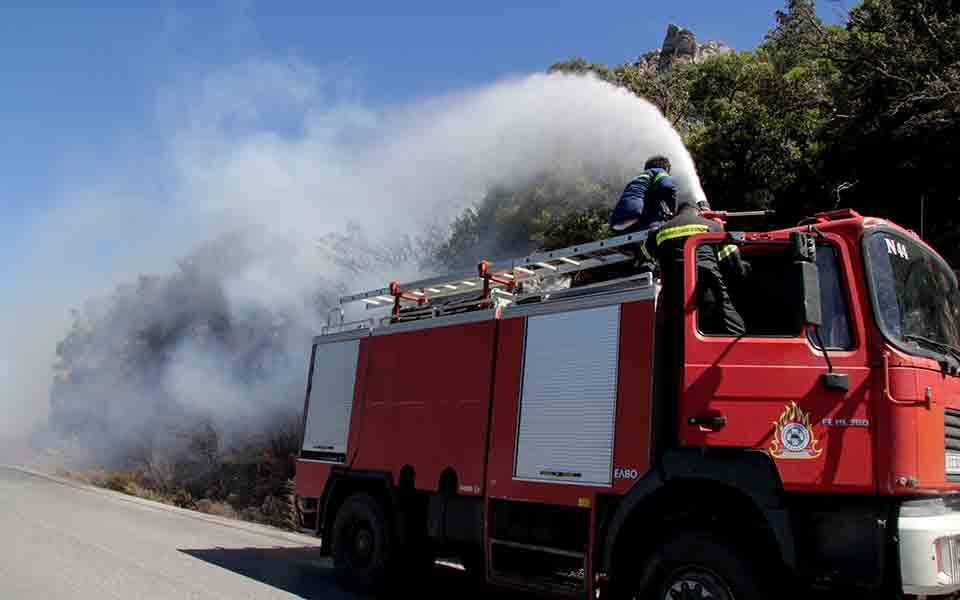 Heightened risk of fire across Greece
