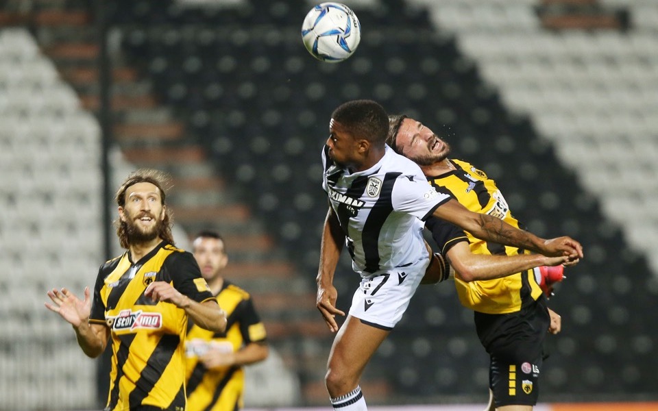 AEK rejoins PAOK in second beating it on the road