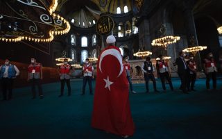 Hagia Sophia prayers spark indignation
