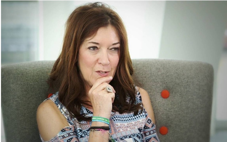 British novelist Victoria Hislop back on Crete, this time as a Greek