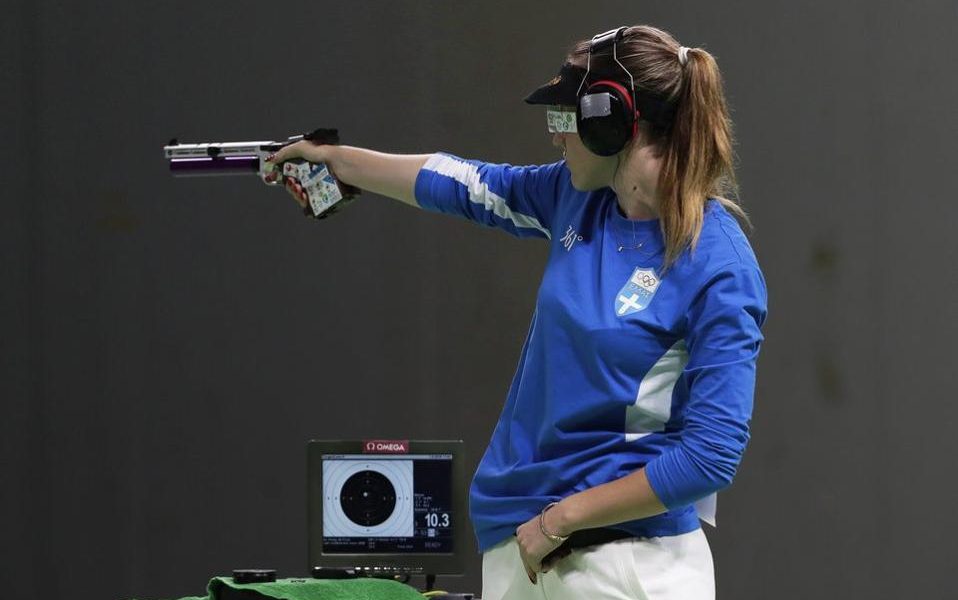 Anna Korakaki shoots to the top in European Games