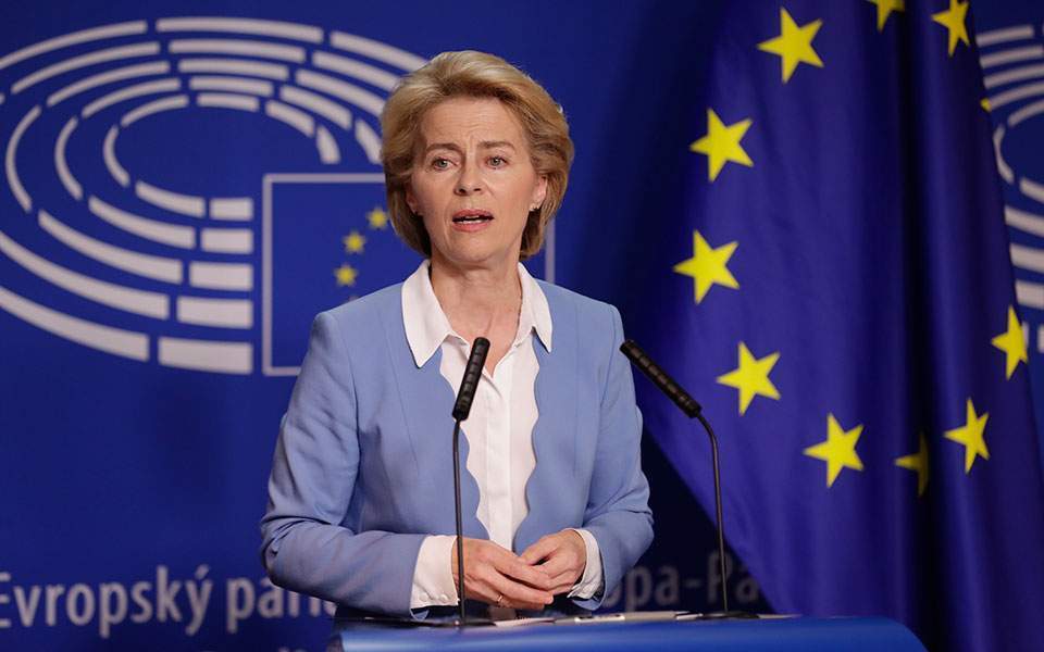 EU summit negotiations ‘moving in right direction,’ von der Leyen says