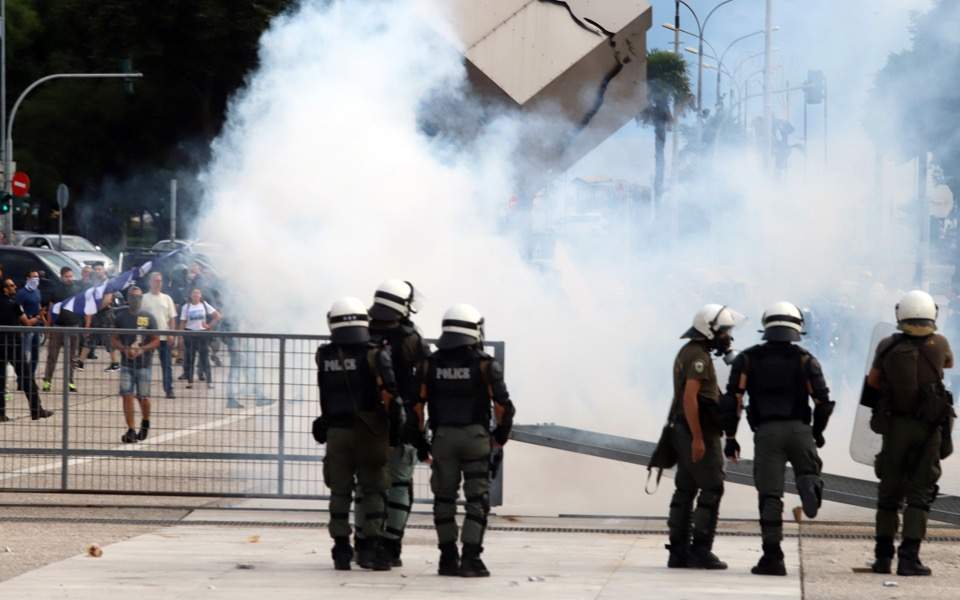 Police officer indicted over alleged obstruction during Athens riot