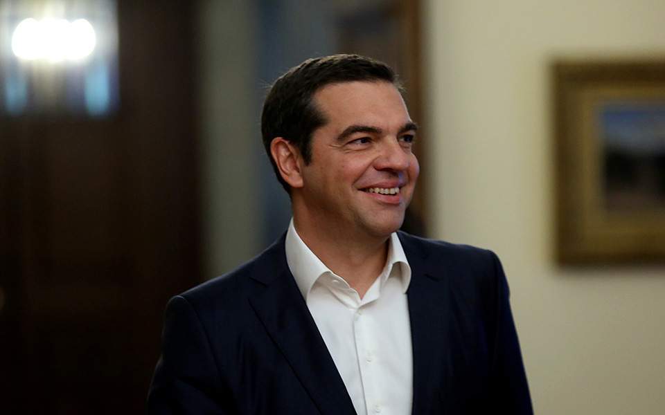 Tsipras congratulates Zaev on election win