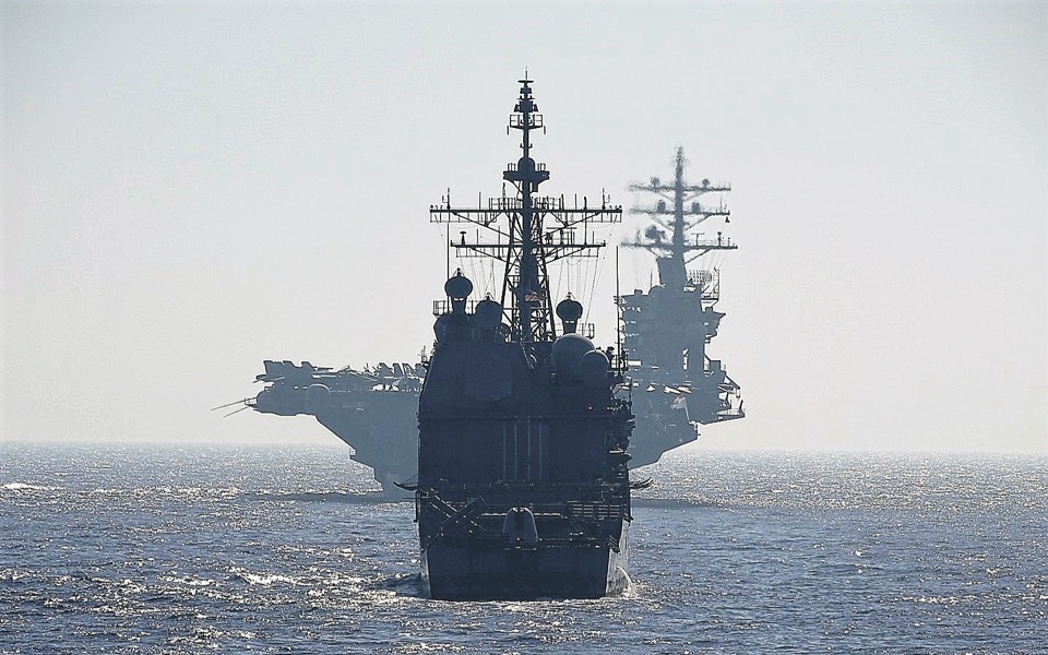 Greek forces join USS Dwight D. Eisenhower in Med