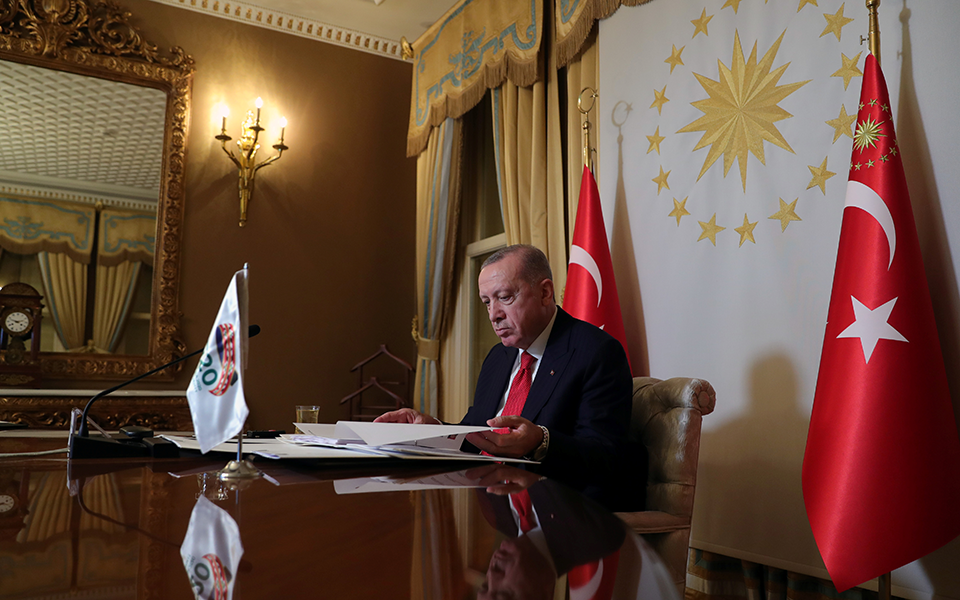 Erdogan hints Greece, Cyprus behind interception of Turkish vessel