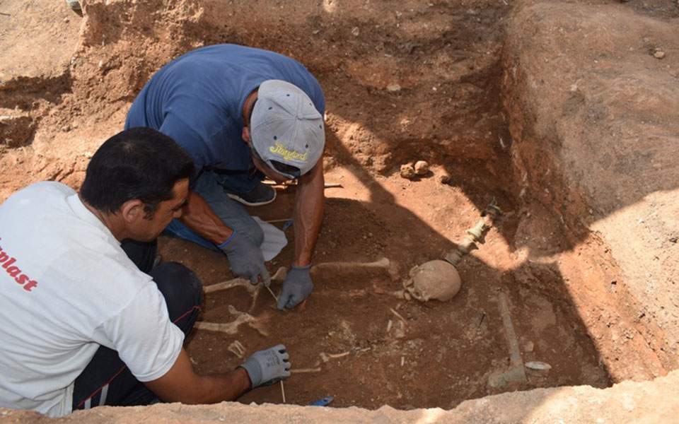 Ancient tombs discovered in Ilia, southern Greece