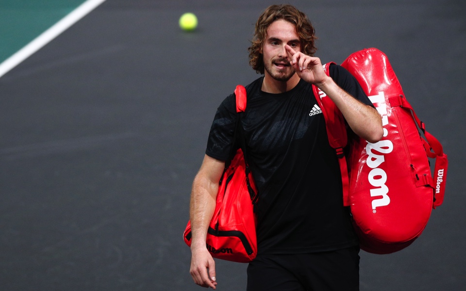 Tsitsipas knocked out of Paris Masters by Frenchman Umbert