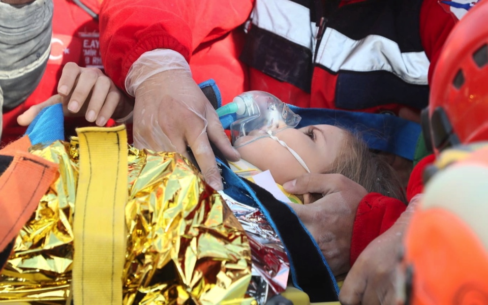 ‘Our miracle’: Girl in Turkey rescued four days after deadly quake