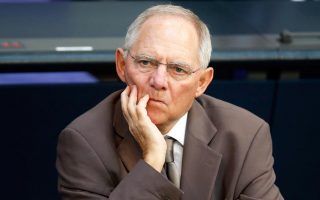 Germany’s Schaeuble pushes back in Greece debt relief row