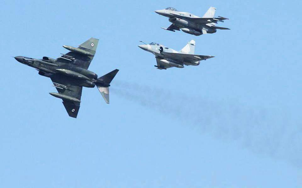 Turkish jets continue overflights