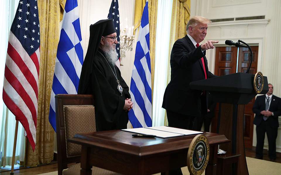 US president hails Greek-American community at independence day celebration