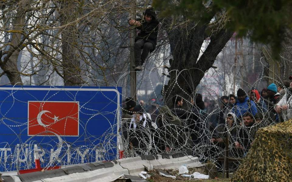 Turkey deploys 1,000 police at Greek border to stem pushback of migrants
