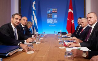 Mitsotakis says ‘all issues’ raised in meeting with Erdogan