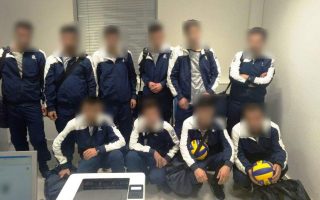 Greek police detain 10 Syrians disguised as volleyball team