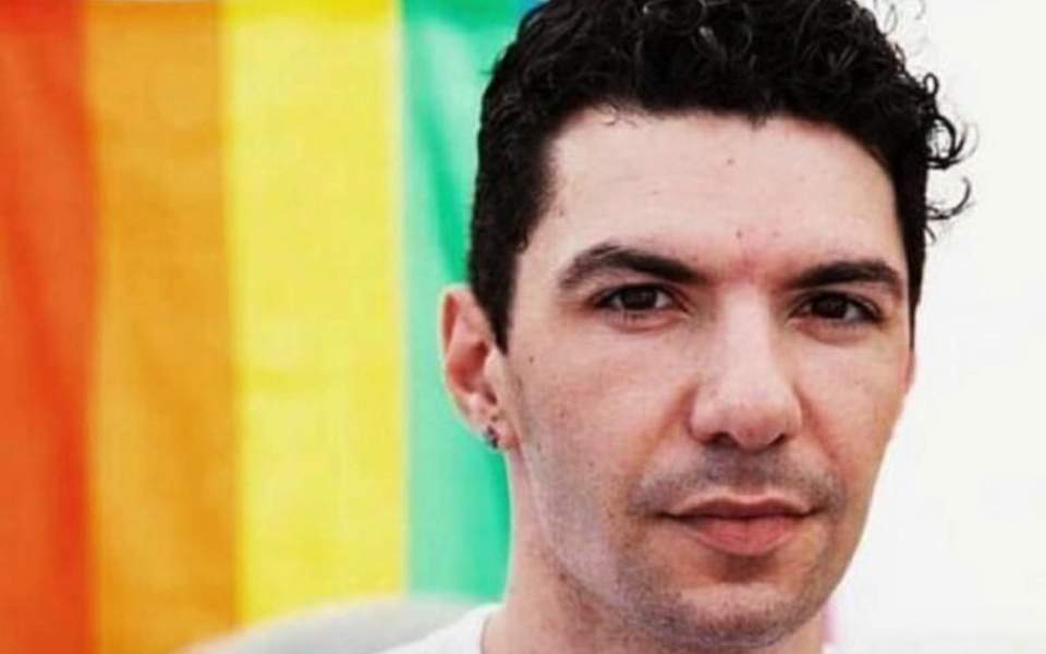 Six in the dock over death of gay activist