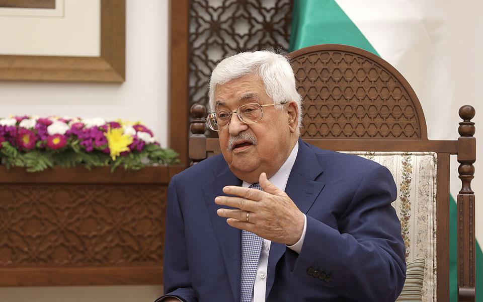 Palestinian president calls on America, Israel to stop ‘undermining’ peace