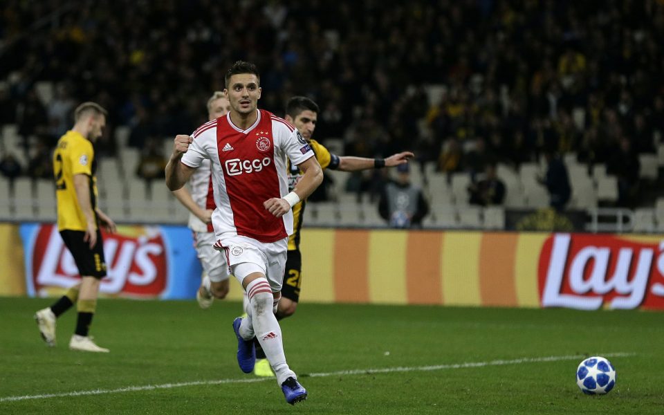 Ajax rejoins Champions League elite with 2-0 win at AEK
