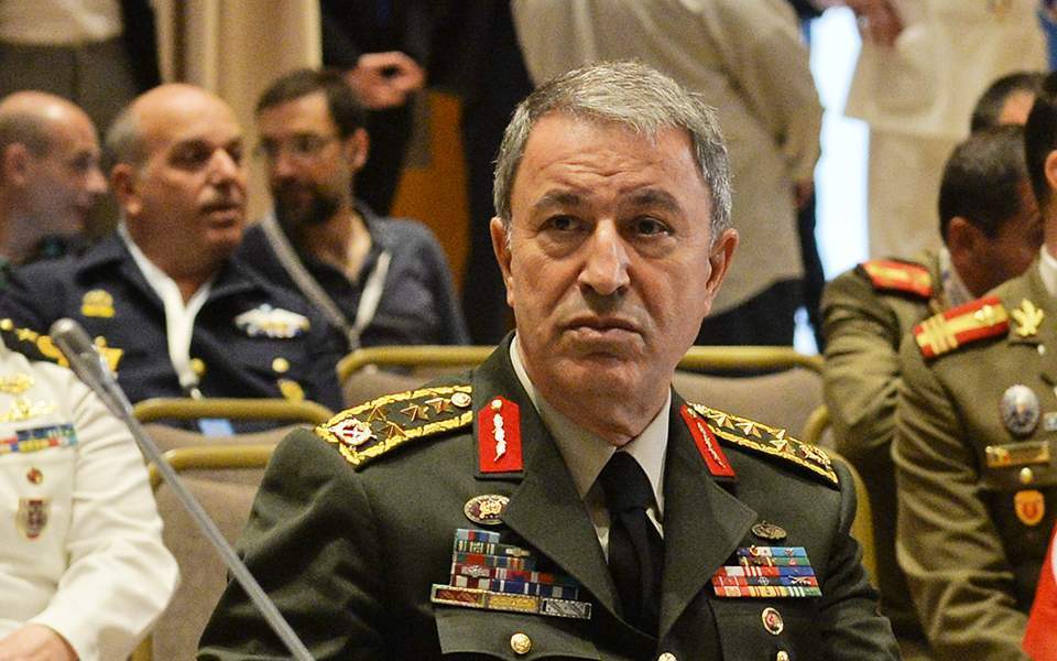Turkish defense minister sparks controversy, again
