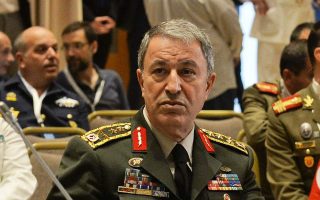 Turkish defense minister accuses Greece of violating Libyan continental shelf