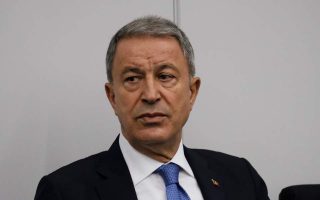 Turkish defense minister blames Greece for tensions