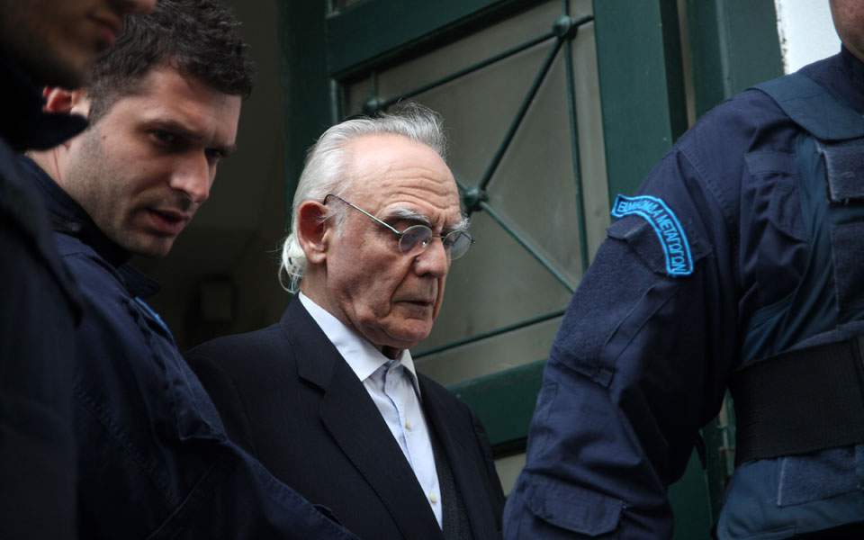 Court upholds convictions for Tsochatzopoulos, 15 others