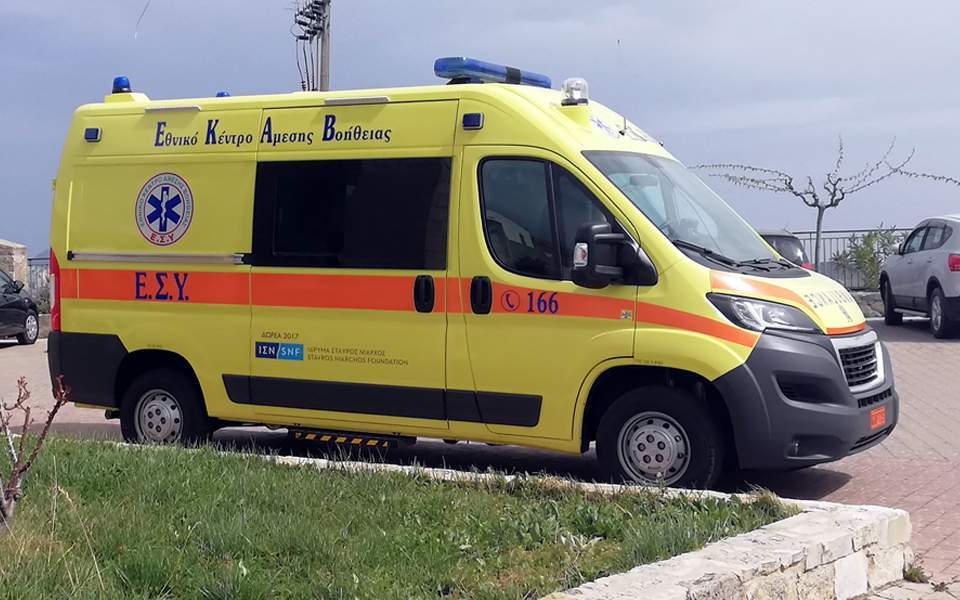 Elderly man dead in Thessaloniki crash