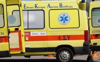 Man dies in Greek wildfire zone after being hit by falling pylon