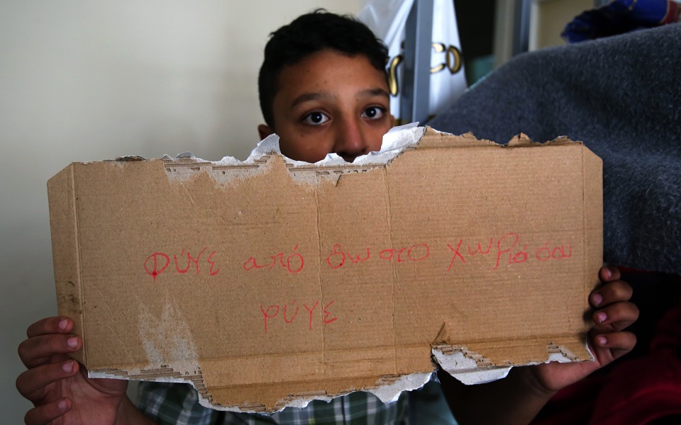 Refugee boy’s home targeted by racist vandals