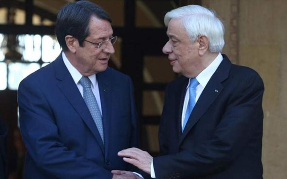 Cyprus president shares concerns over Turkey with Greek counterpart