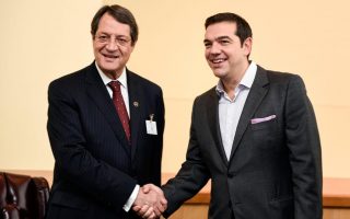 Tsipras lauds Greece and Cyprus as pillars of stability