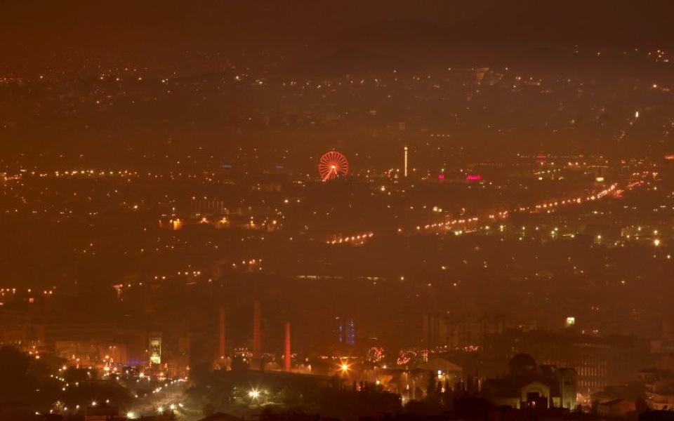 Greek authorities issue smog warning for Attica