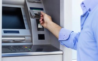 ATM machine at supermarket blown up