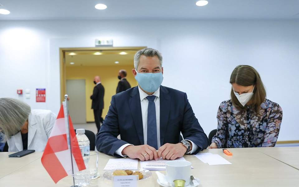 Chrysochoidis meets Austrian interior minister