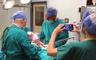 ‘Three-person’ baby boy born in Greece
