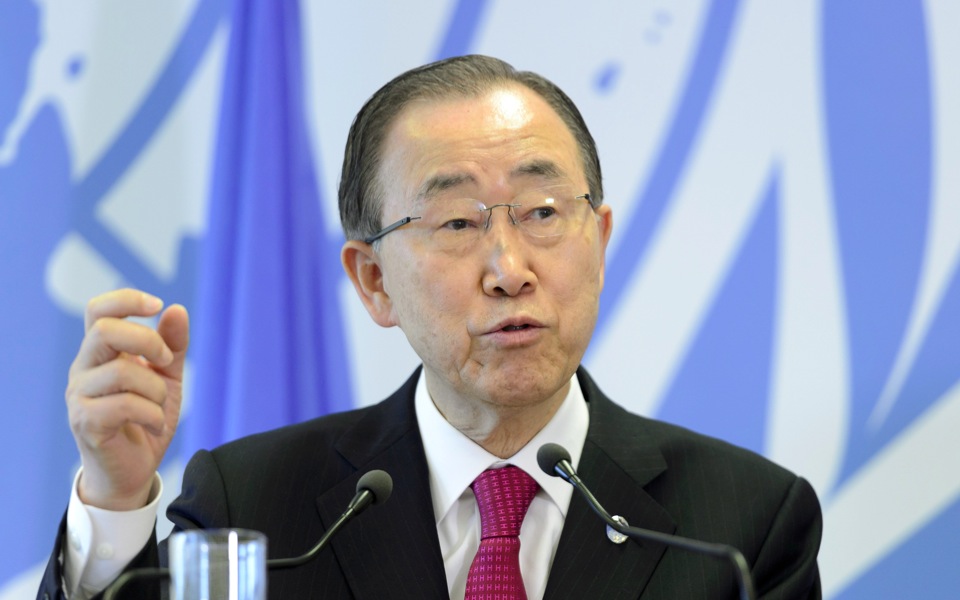 UN chief urges nations to let in more Syrian refugees