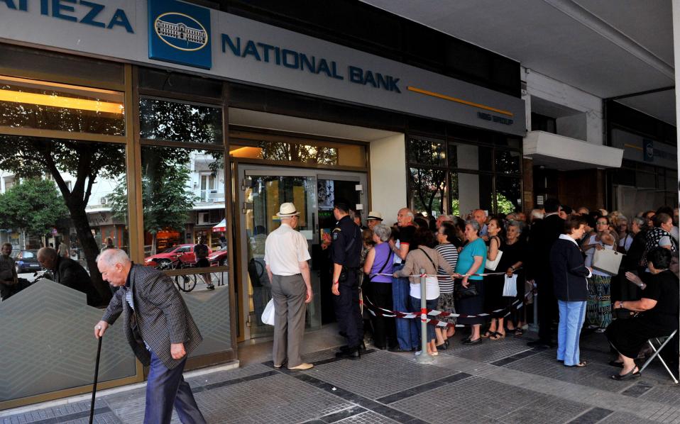 Greece’s banks limp until vote in hope for Monday ECB salvation