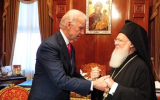 Biden thanks Vartholomeos for congratulatory letter