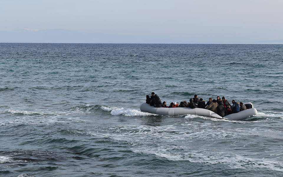 Child dies as migrant boat capsizes off Lesvos