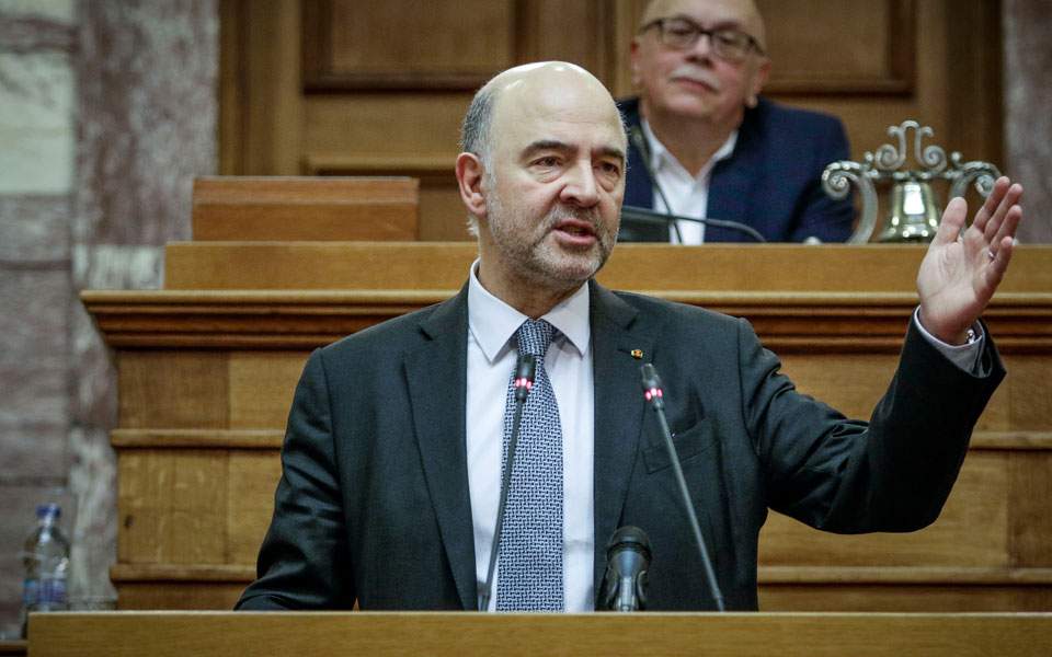 Moscovici calls for a post-bailout growth strategy