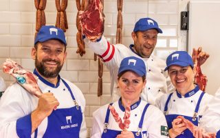 Greek butchers sharpening their knives for 2020 meat Olympics