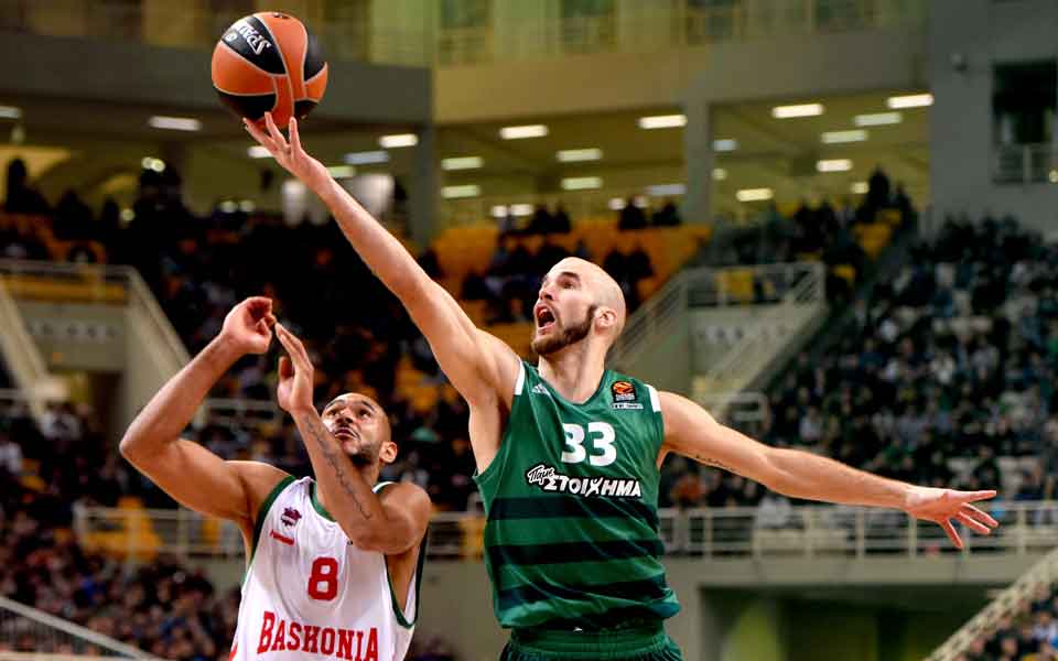Greens beat Baskonia to rise to joint second in Euroleague