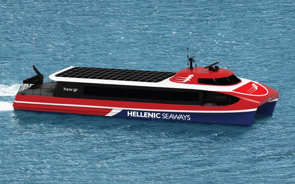 Hellenic Seaways refreshes its Saronic fleet with three catamarans