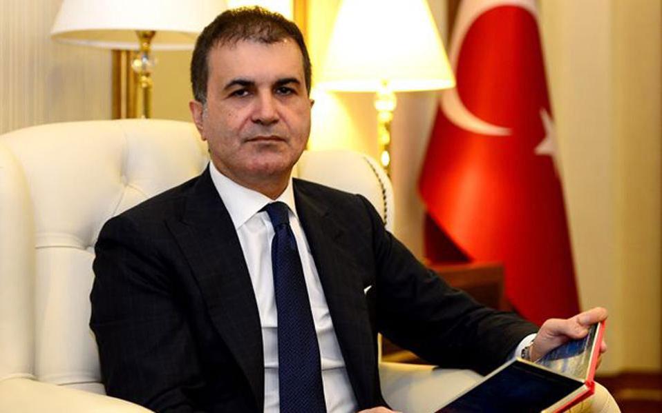 Turkey’s EU minister rejects any option other than full membership, questions migrant deal
