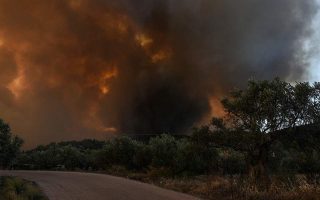 School evacuated in Cephalonia due to blaze
