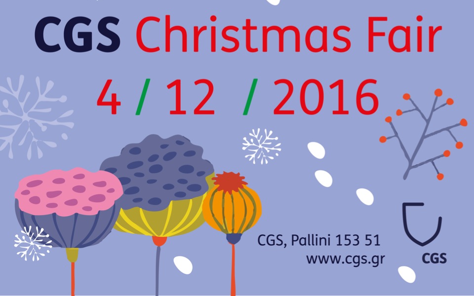 CGS Christmas Fair | Athens | December 4