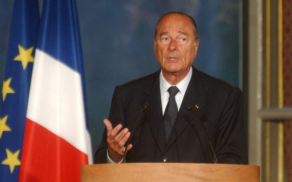 Greek President hails Chirac’s ‘emblematic’ personality, statesmanship