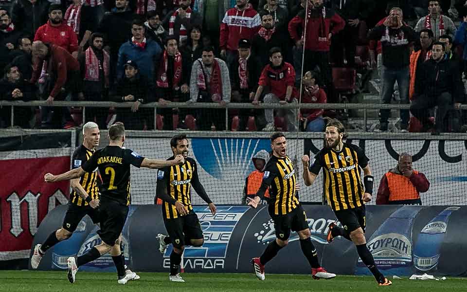 AEK’s second come-back triumph over Olympiakos this year
