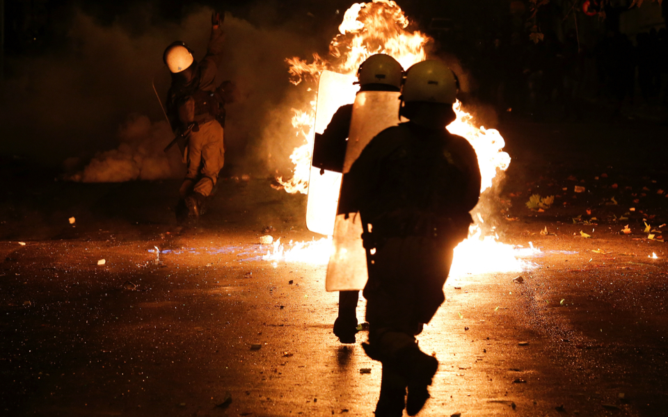 Violence erupts in Athens on anniversary of student killing by police
