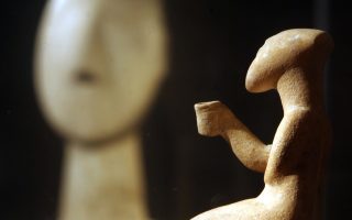 Ancient Cycladic art travels to Athens airport